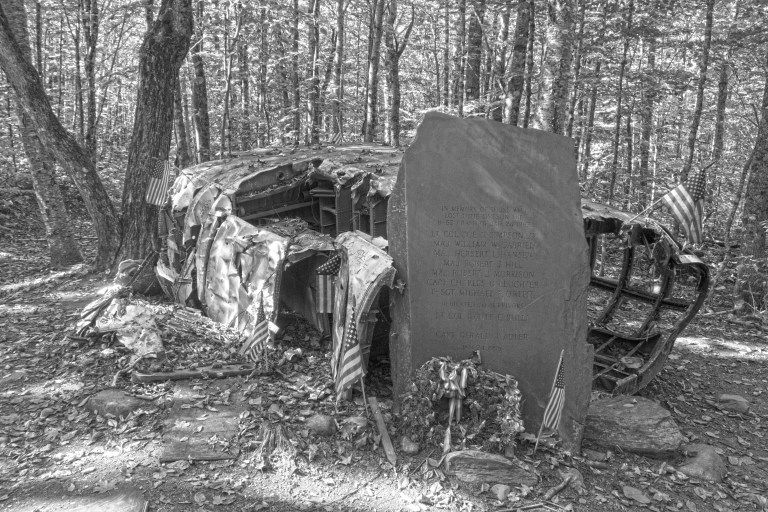 Tail end of the plane