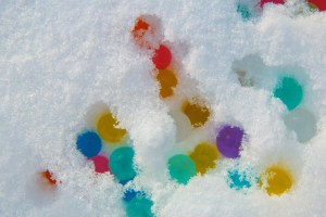 Colors in the Snow